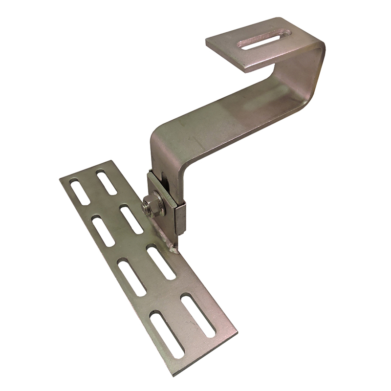 Part Number 17524 180° Curved Tile Roof Hook, 30mm Height Adjust Range 10/Carton Wgt = 18.00 Lbs 